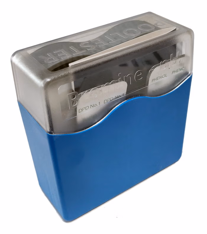151604-1.jpg Lovibond Tablettester Brom/pH (håndryster) - Billede 1