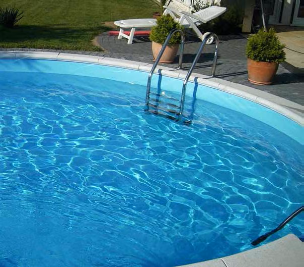 503010611-1.jpg Balearen rund pool Ø5,00 - Billede 1