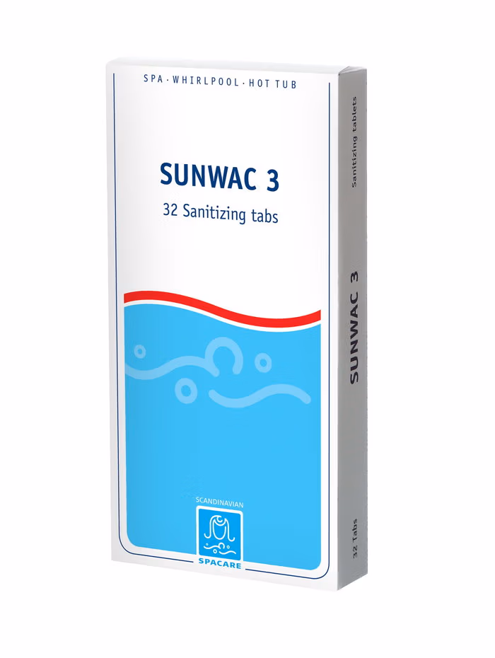 509-1.jpg SpaCare SunWac 3 - 32 tabs - Billede 1