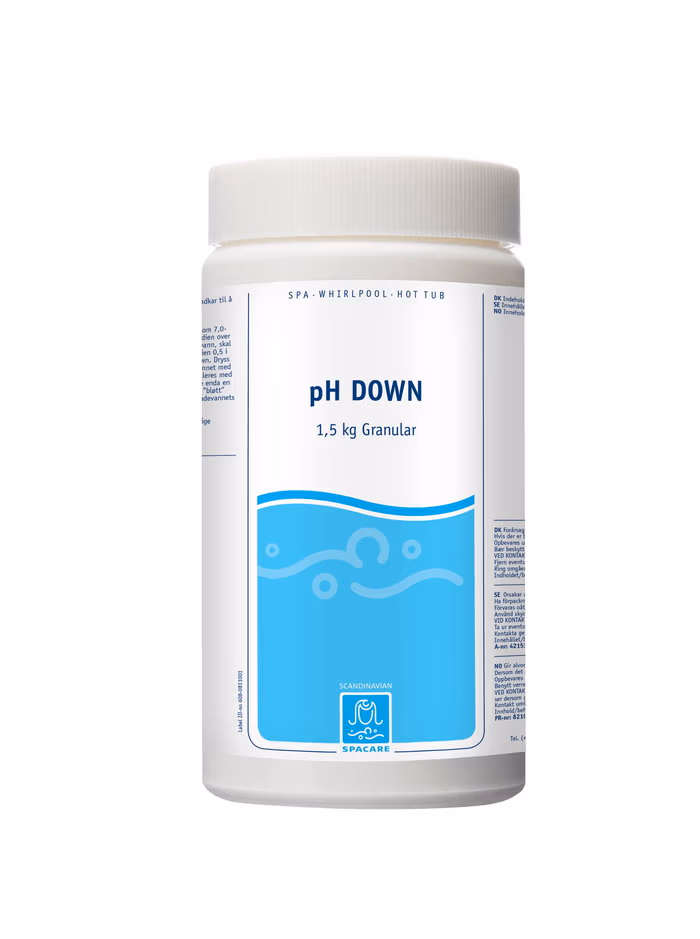 608-1.jpg SpaCare pH Down Granular - Billede 1